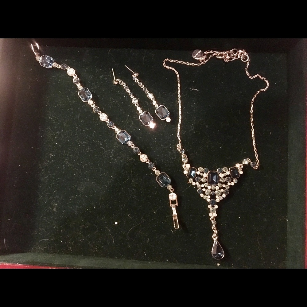 Givenchy necklace, bracelet, earrings jewelry set